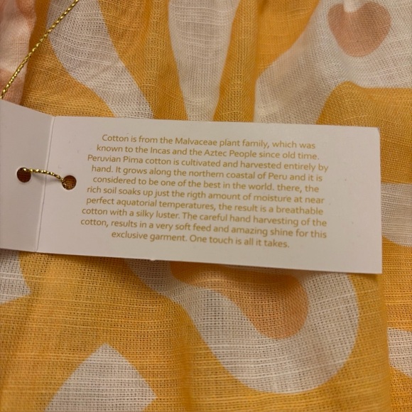 Blanco By Nature Boho Wide Leg Chiara Pants Large 100% Cotton Beach Pants NWT - Picture 5 of 8